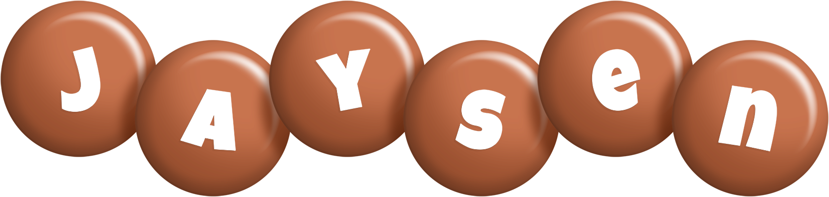 Jaysen candy-brown logo