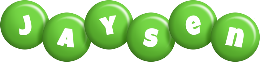 Jaysen candy-green logo