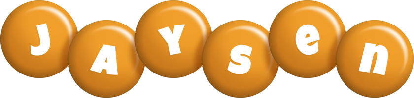 Jaysen candy-orange logo