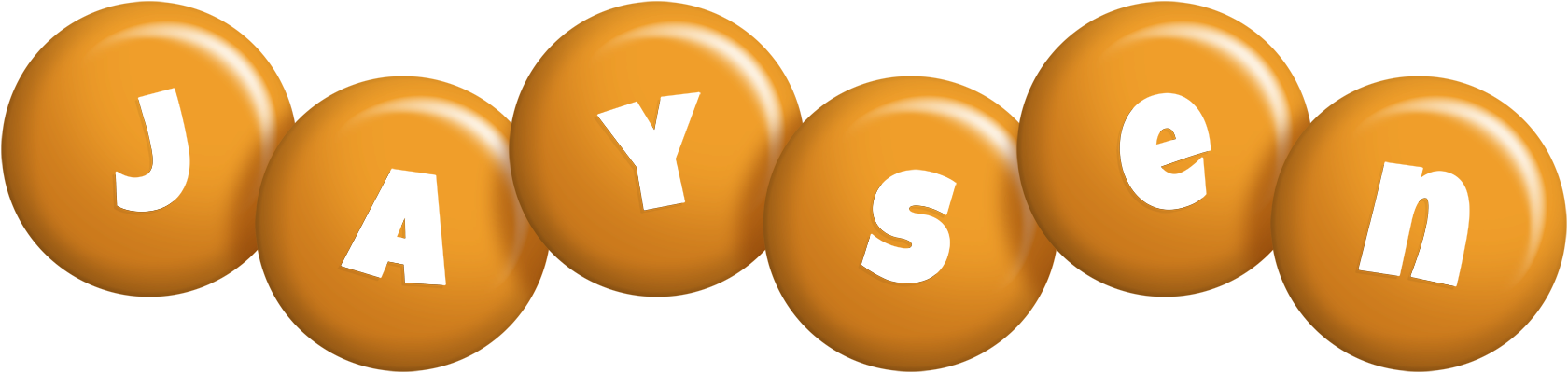 Jaysen candy-orange logo