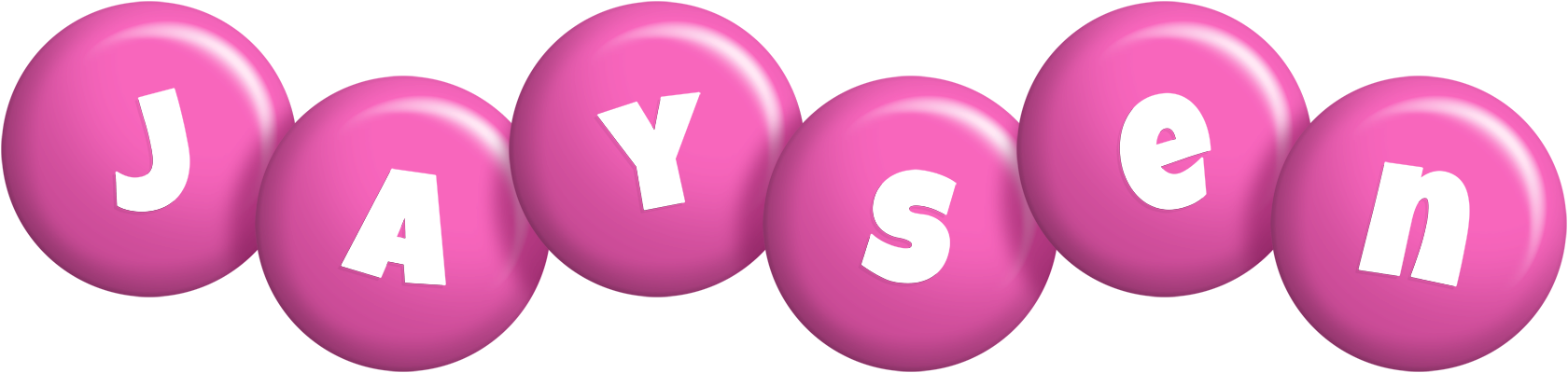 Jaysen candy-pink logo