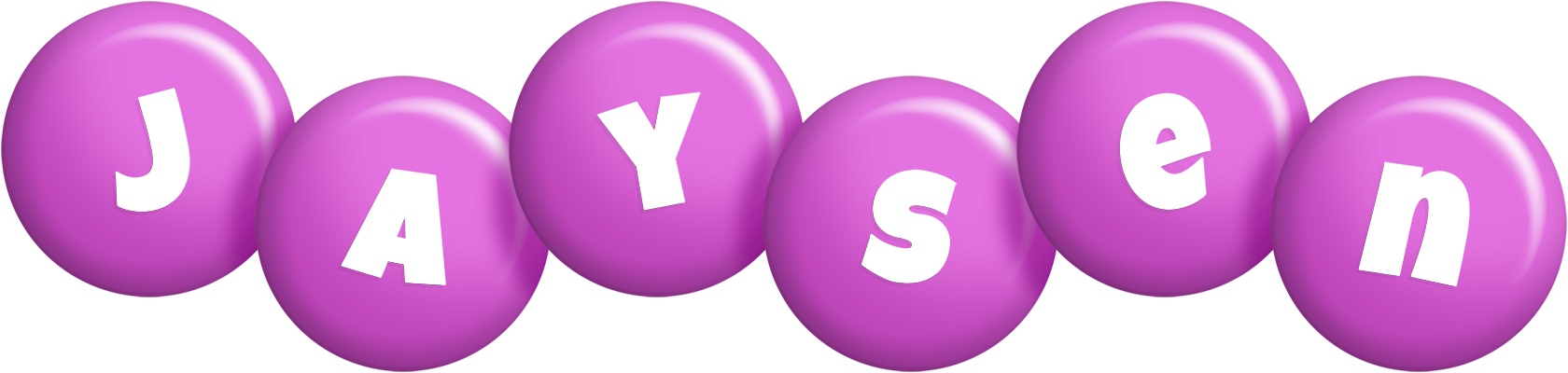 Jaysen candy-purple logo