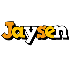 Jaysen cartoon logo