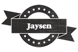 Jaysen grunge logo