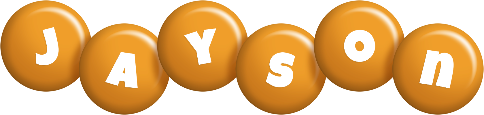 Jayson candy-orange logo