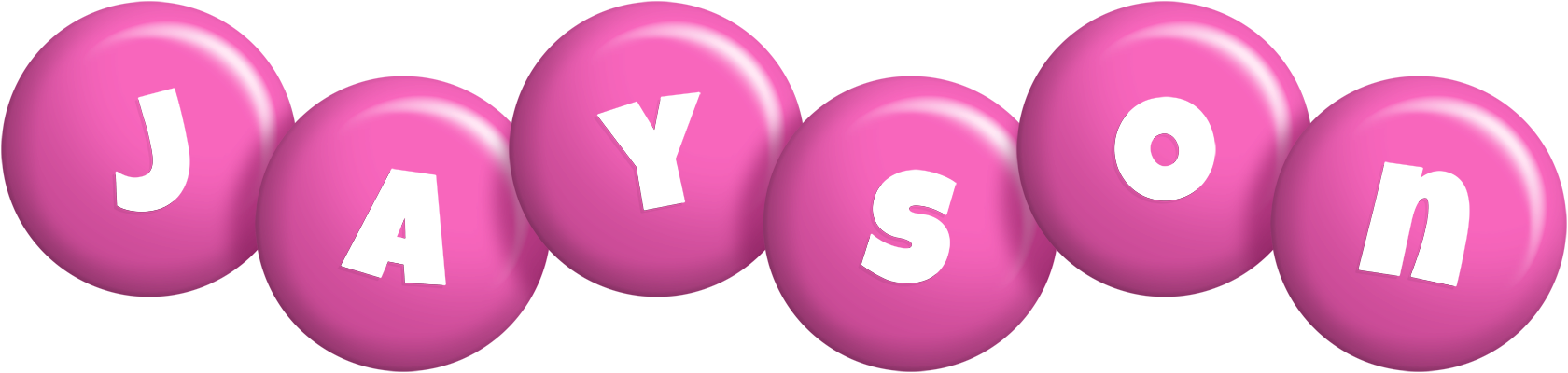 Jayson candy-pink logo