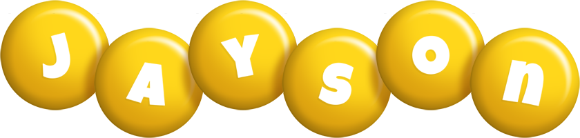 Jayson candy-yellow logo