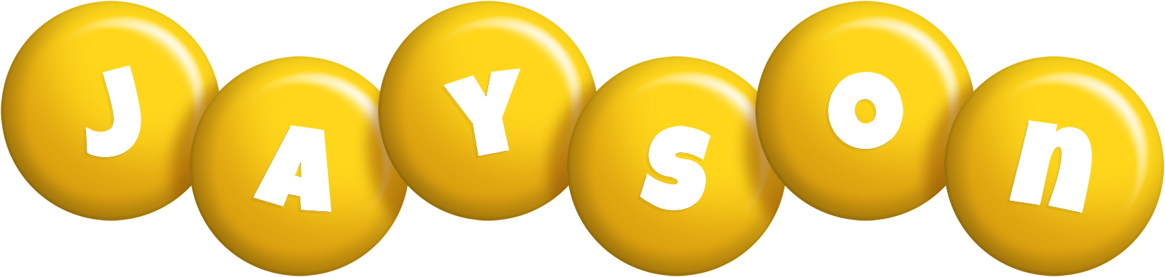 Jayson candy-yellow logo