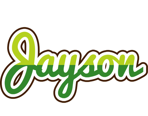 Jayson golfing logo
