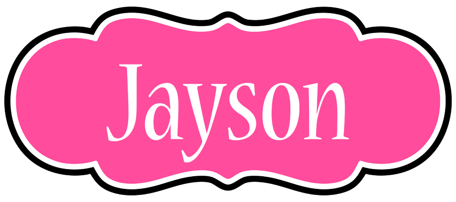 Jayson invitation logo