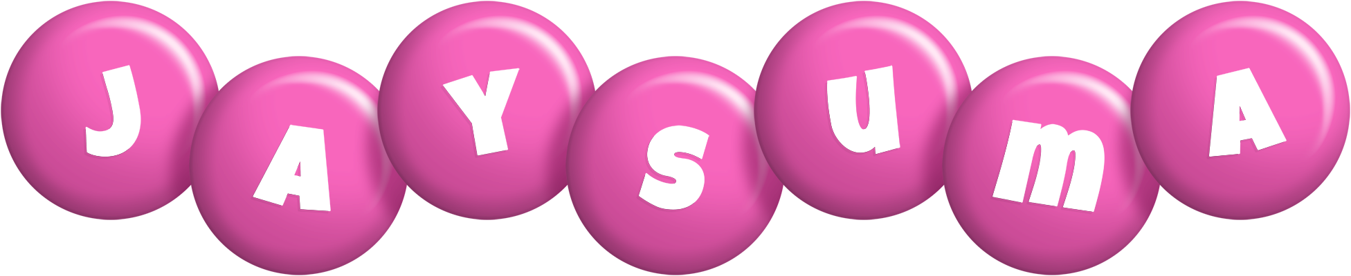 Jaysuma candy-pink logo