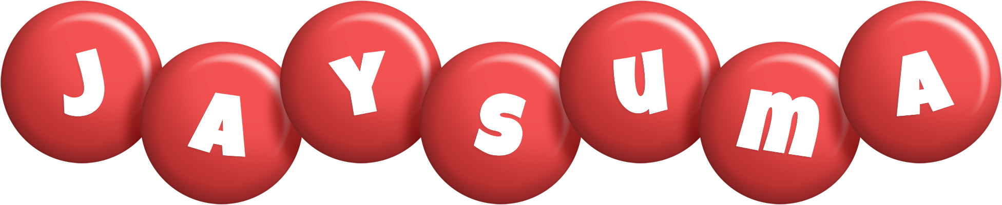 Jaysuma candy-red logo