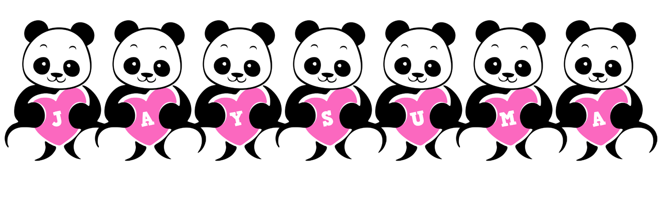 Jaysuma love-panda logo