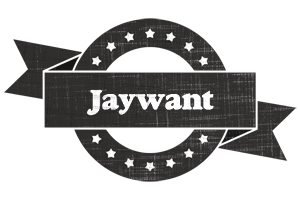 Jaywant grunge logo