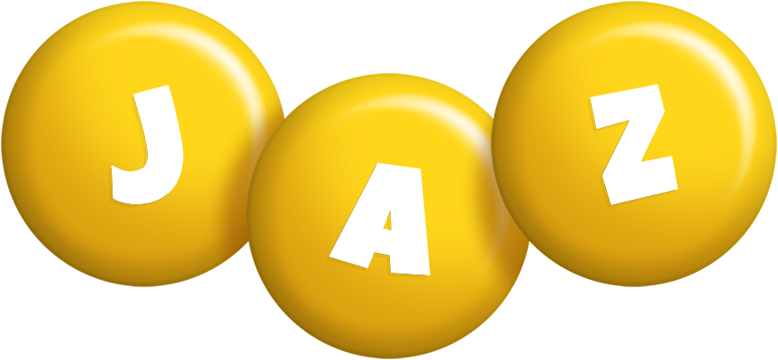 Jaz candy-yellow logo