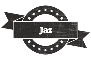 Jaz grunge logo