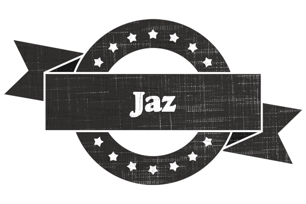 Jaz grunge logo