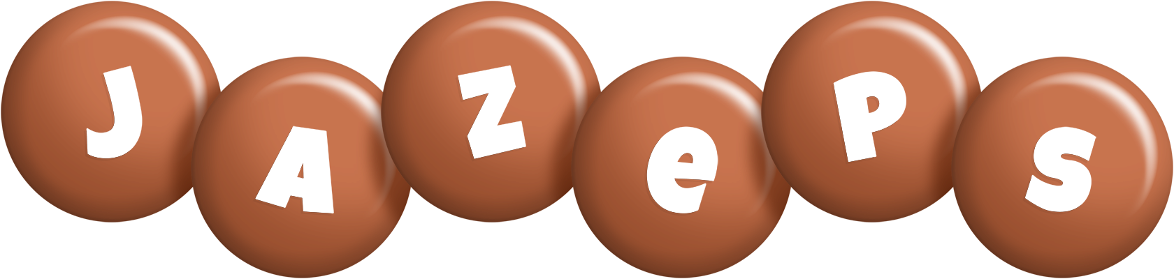 Jazeps candy-brown logo