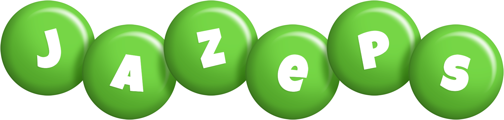 Jazeps candy-green logo