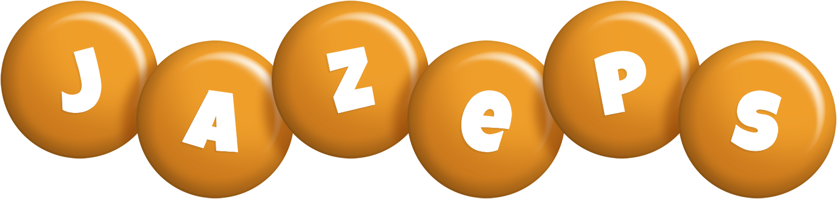Jazeps candy-orange logo