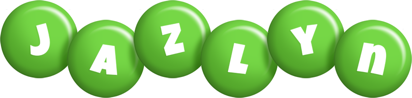 Jazlyn candy-green logo