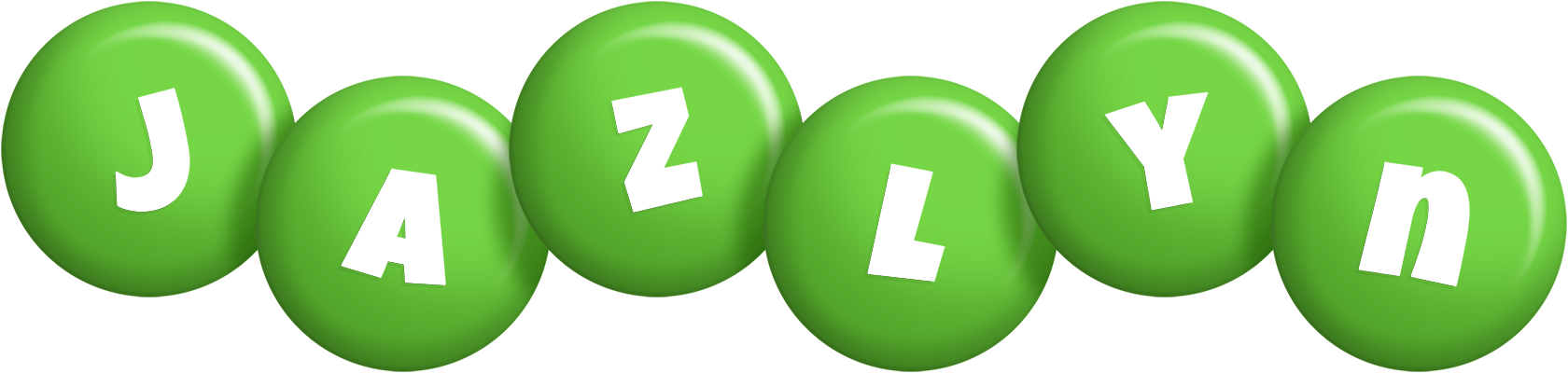 Jazlyn candy-green logo