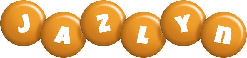 Jazlyn candy-orange logo