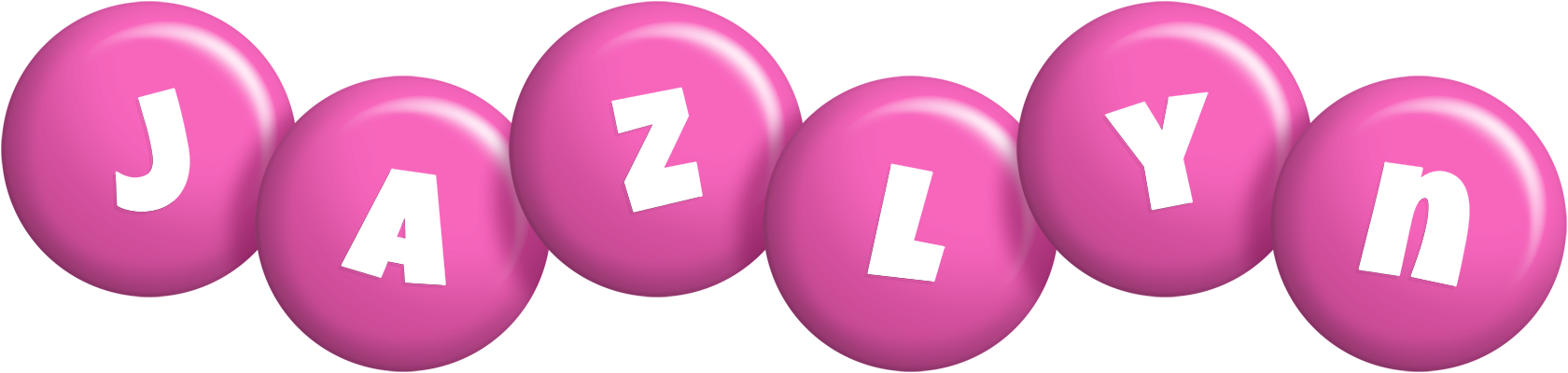 Jazlyn candy-pink logo