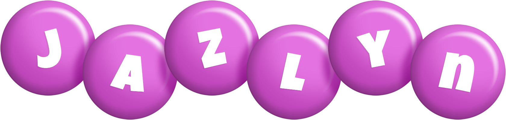 Jazlyn candy-purple logo