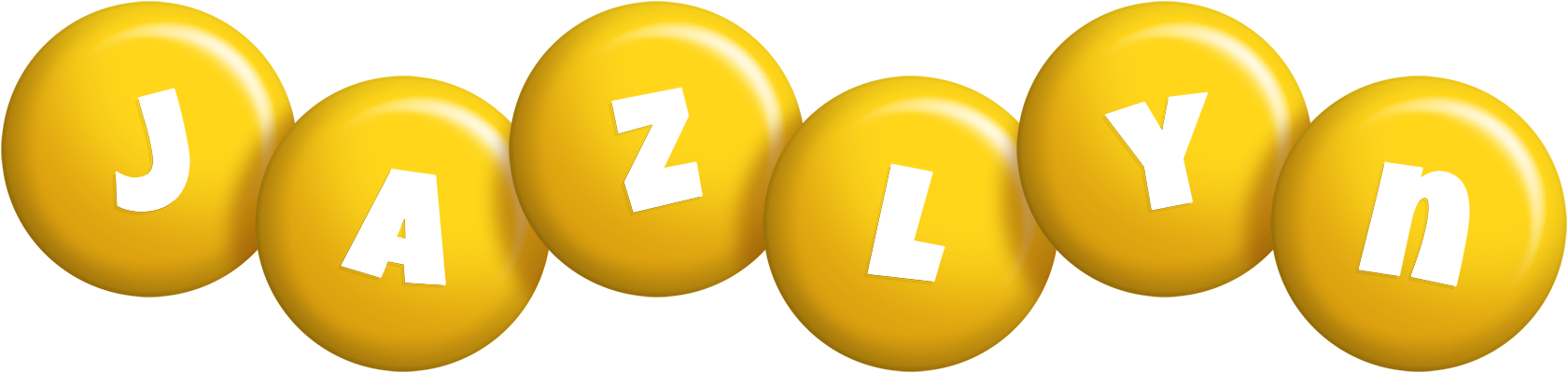 Jazlyn candy-yellow logo