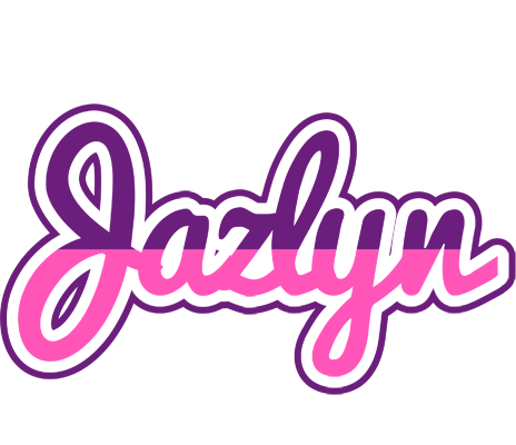 Jazlyn cheerful logo