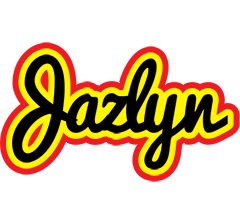 Jazlyn flaming logo