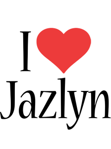 Jazlyn i-love logo