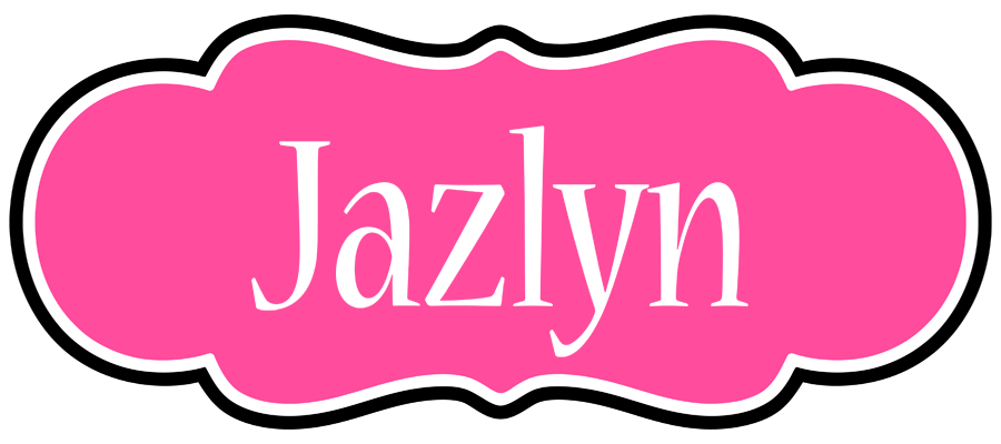 Jazlyn invitation logo