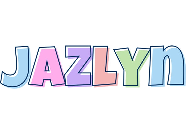 Jazlyn pastel logo