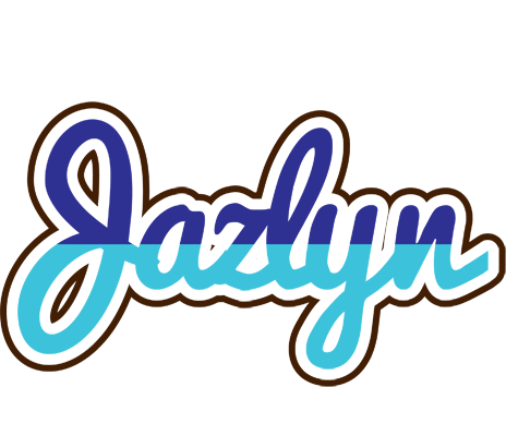 Jazlyn raining logo