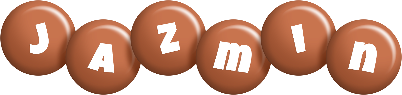 Jazmin candy-brown logo