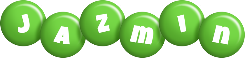 Jazmin candy-green logo