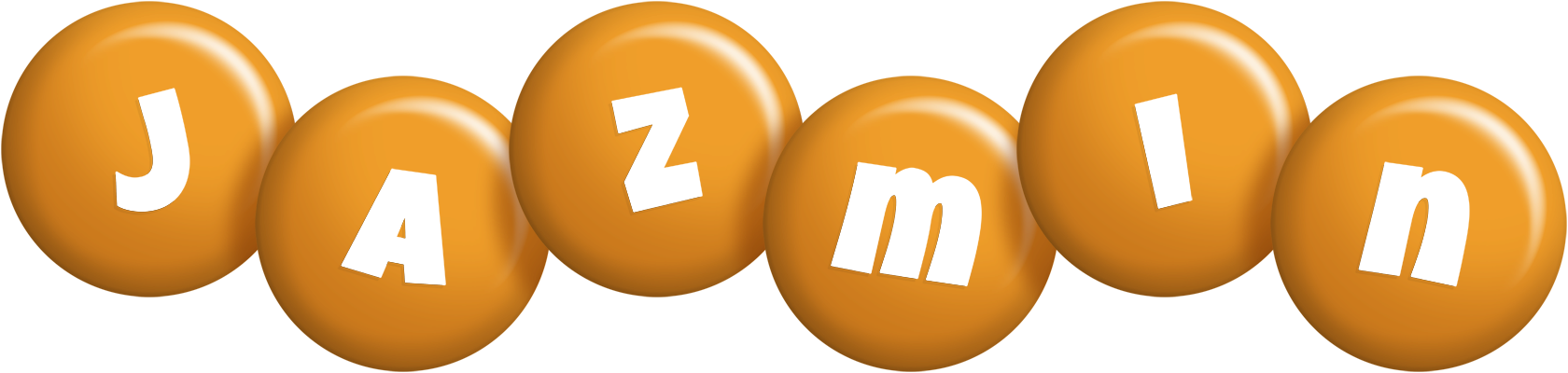 Jazmin candy-orange logo