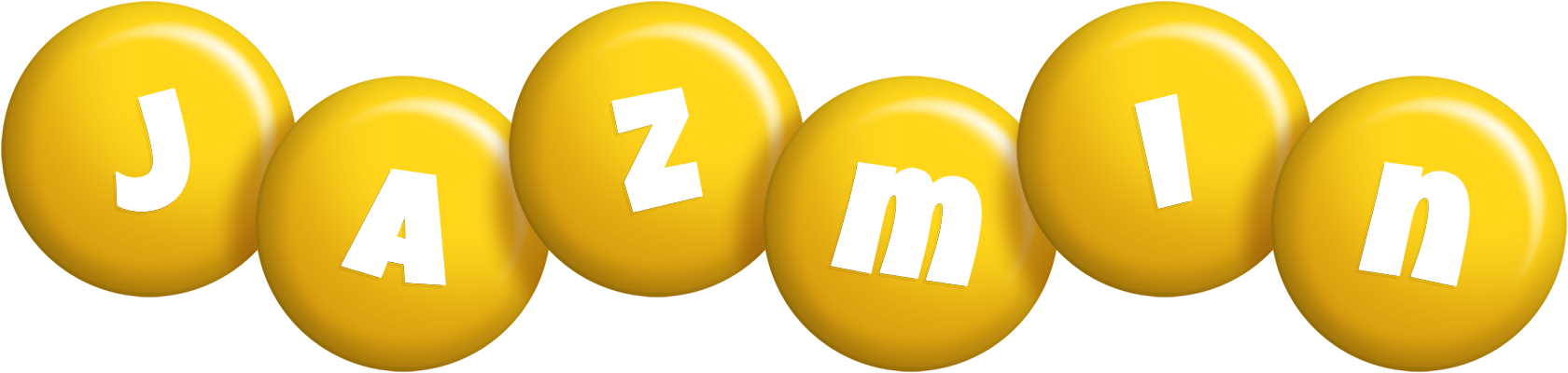 Jazmin candy-yellow logo