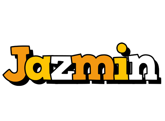 Jazmin cartoon logo