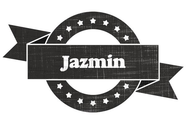 Jazmin grunge logo