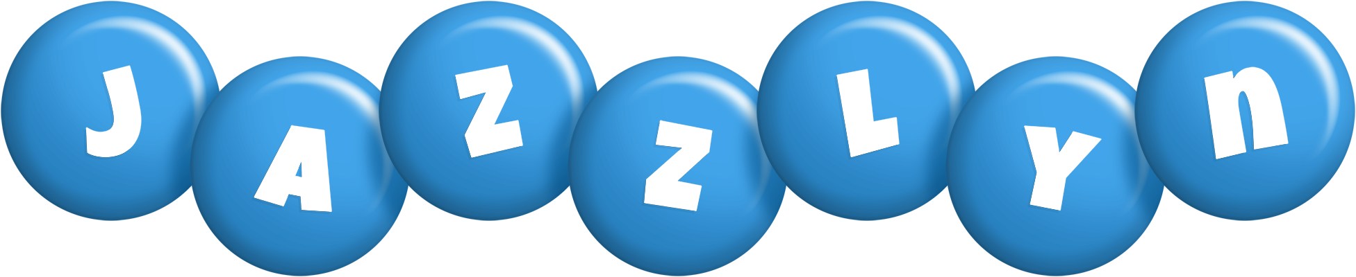 Jazzlyn candy-blue logo