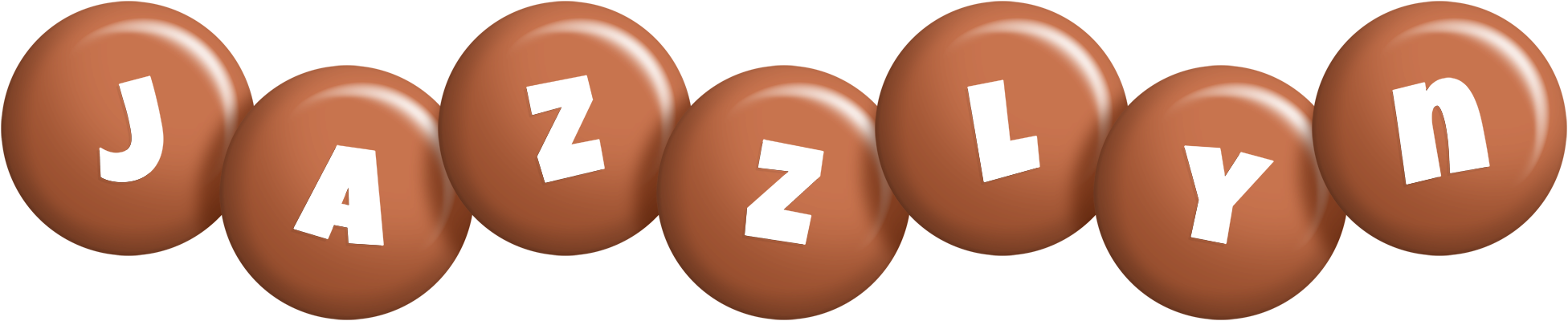 Jazzlyn candy-brown logo