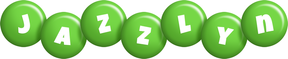 Jazzlyn candy-green logo