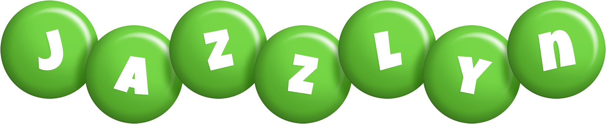Jazzlyn candy-green logo