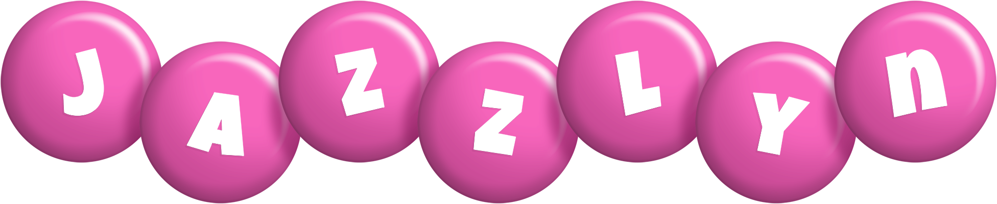 Jazzlyn candy-pink logo