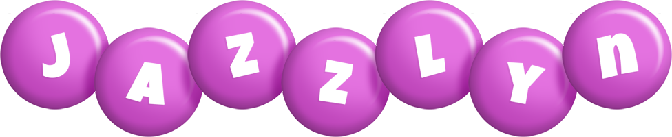 Jazzlyn candy-purple logo