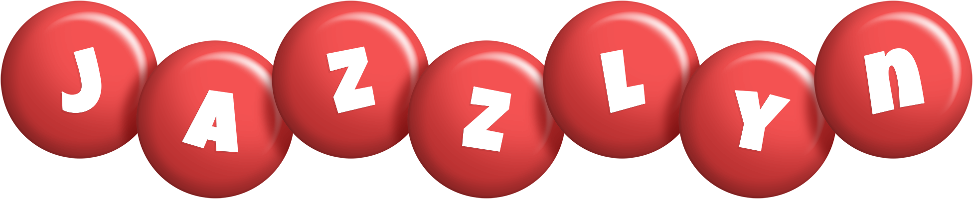 Jazzlyn candy-red logo