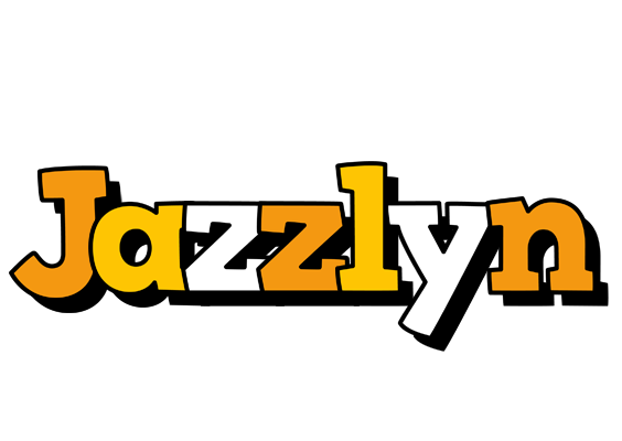 Jazzlyn cartoon logo